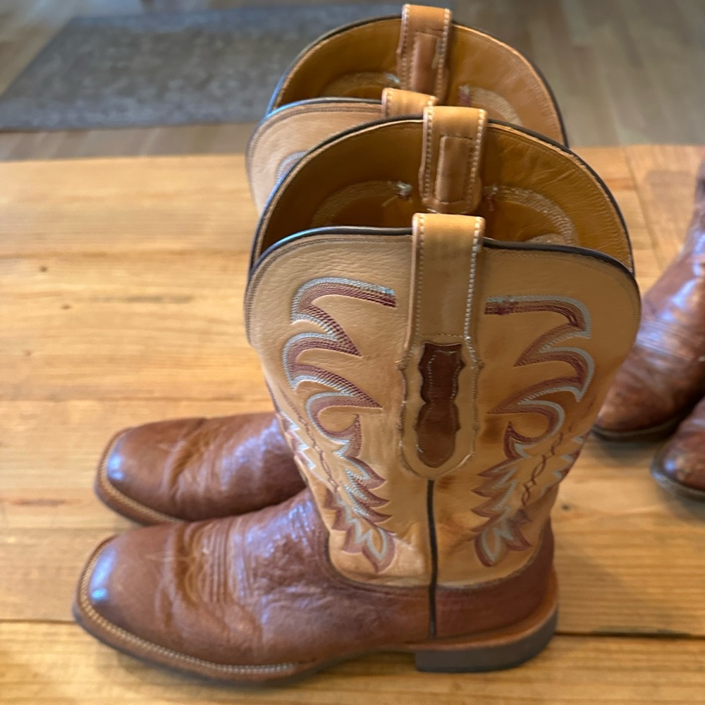 Lucchese Square Toe Boots